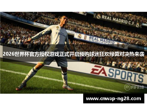 2026世界杯官方授权游戏正式开启预购球迷狂欢绿茵对决热来袭